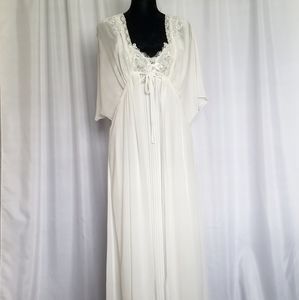 In Bloom by Jonquil Nightgown & Robe - White LRG